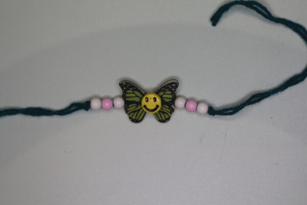 Butterfly Smiley Friendship Band - Image 3