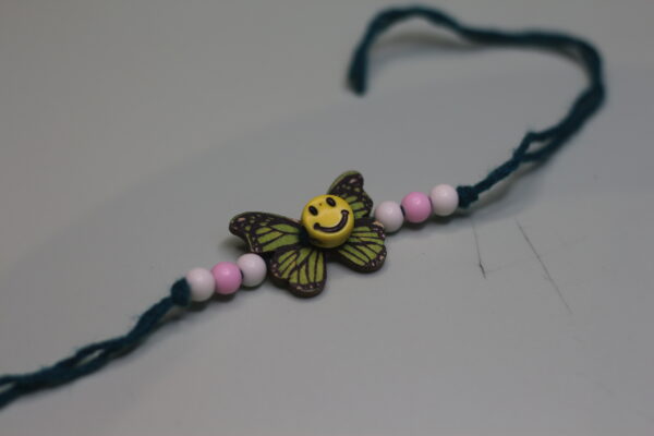 Butterfly Smiley Friendship Band