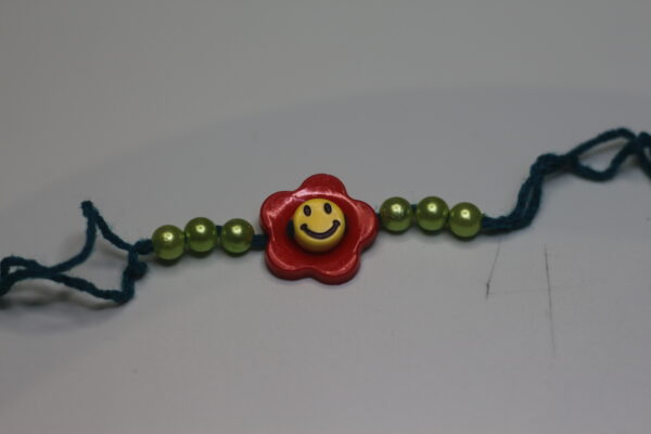 Flower Smiley Friendhsip Band